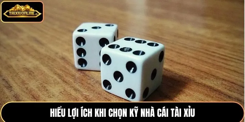 Hiểu lợi ích khi chọn kỹ nhà cái tài xỉu