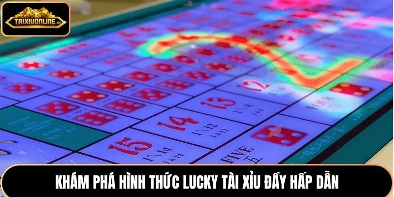 Khám phá hình thức Lucky tài xỉu đầy hấp dẫn