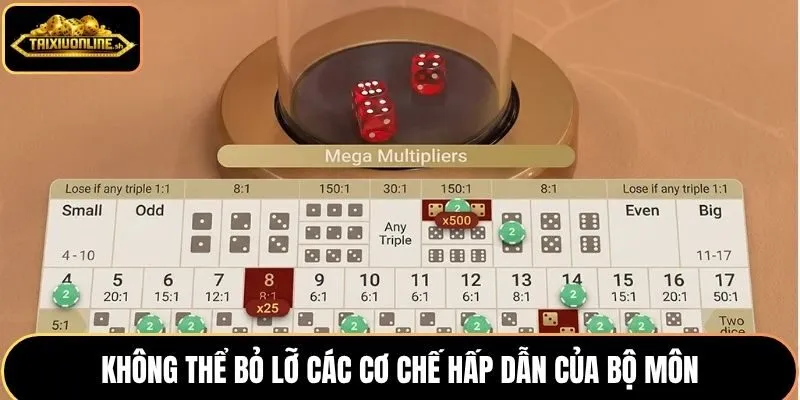 Không thể bỏ lỡ các cơ chế hấp dẫn của bộ môn