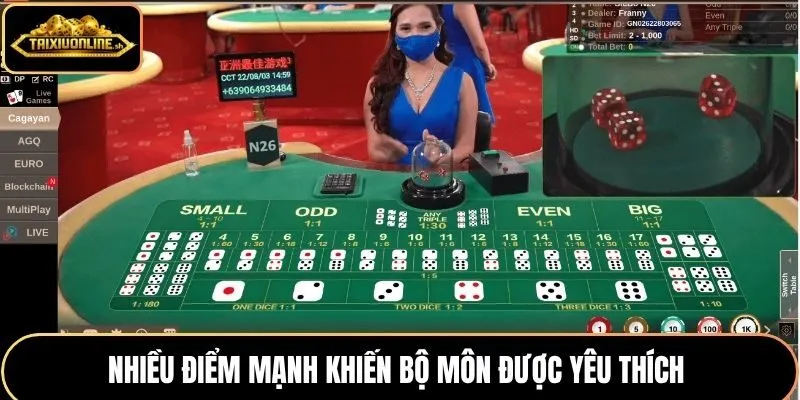 Nhiều điểm mạnh khiến bộ môn được yêu thích