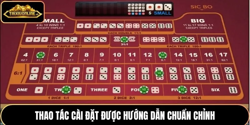 Thao tác cài đặt được hướng dẫn chuẩn chỉnh
